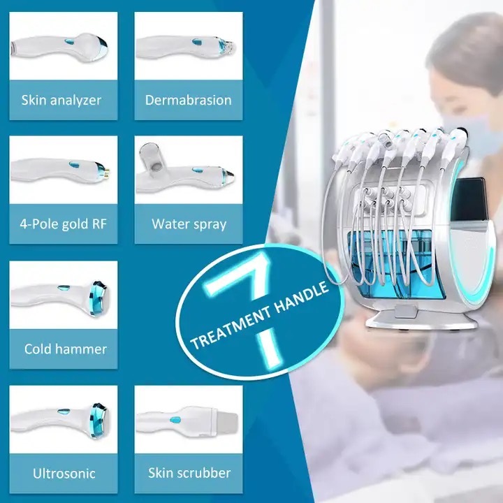 Multifunctional Hydro Dermabrasion Machine – Deep Cleaning & Collagen Rejuvenation,emmalaser,Multifunctional Hydro Dermabrasion Machine – Deep Cleaning & Collagen Rejuvenation