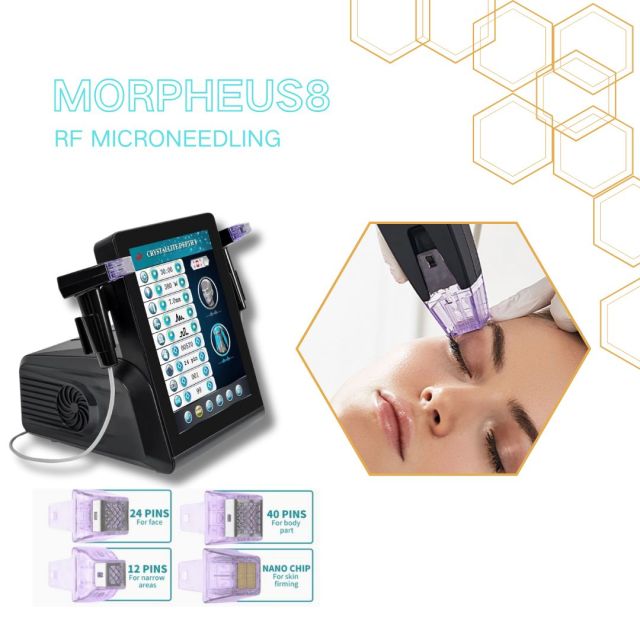 Portable Morpheus8 RF Microneedling Machine for Non-Surgical Skin Rejuvenation,emmalaser,Portable Morpheus8 RF Microneedling Machine for Non-Surgical Skin Rejuvenation