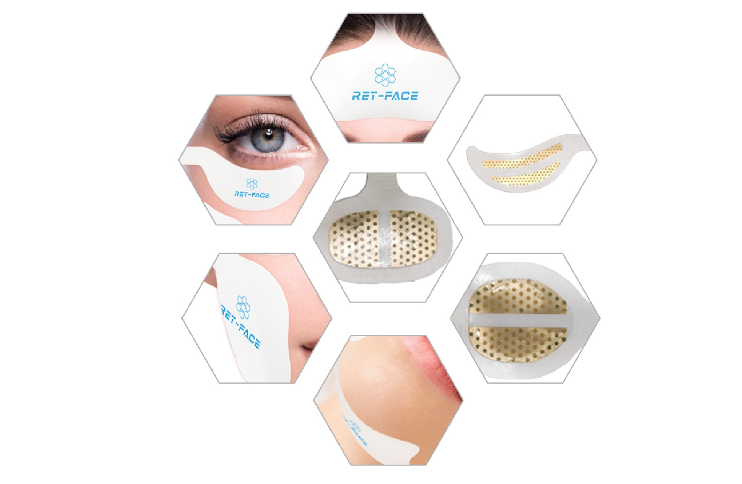 RET-FACE patches and harness