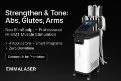 Neo SlimSculpt EMSlim | Professional HI-EMT Muscle Stimulation & Body Contouring Machine,emmalaser,Neo SlimSculpt EMSlim | Professional HI-EMT Muscle Stimulation & Body Contouring Machine</title>