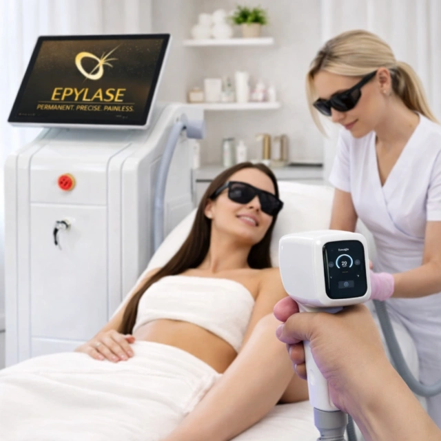 EPYLASE 808nm Diode Laser Hair Removal Machine | 3-in-1 Wavelength | 1000–2000W | For All Skin Types,emmalaser,2000W Diode Laser Hair Removal Machine | Painless, Safe & Effective