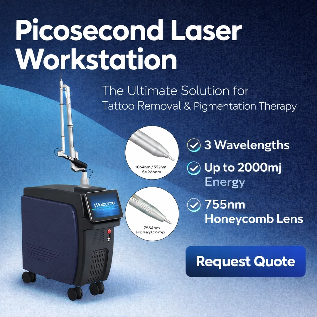 Picosecond Laser Machine | Tattoo & Pigmentation Removal,emmalaser,Picosecond Laser Machine – Advanced Skin Rejuvenation & Tattoo Removal