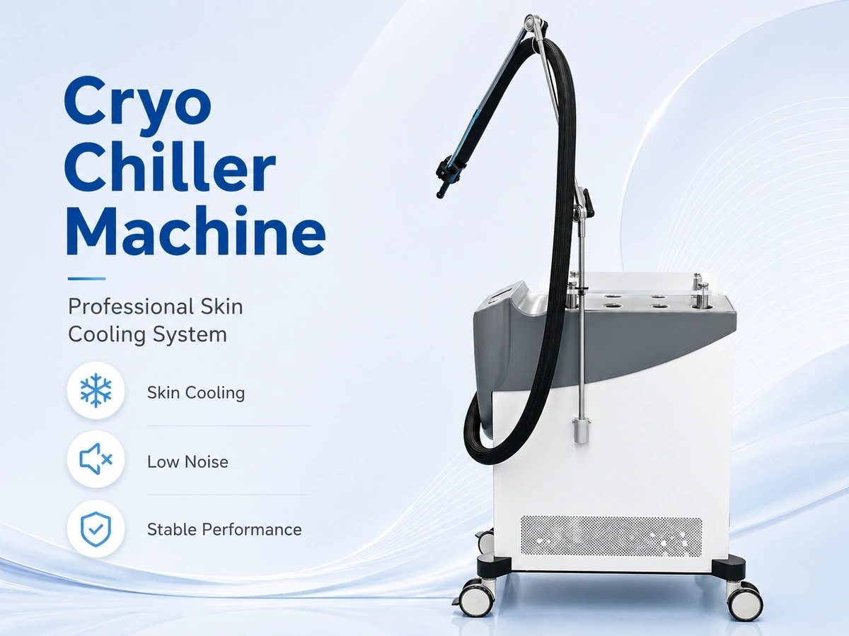 Cryo 6 Chiller Cold Air Skin Machine | -35°C Skin Cooling for Laser & RF Treatments,emmalaser,Cryo 6 Chiller Cold Air Skin Machine | -35°C Skin Cooling for Laser & RF Treatments