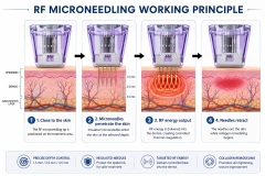 Portable RF Microneedling Machine for Sale | Clinic Skin Tightening Device,emmalaser,Portable Morpheus8 RF Microneedling Machine for Face & Body Skin Tightening