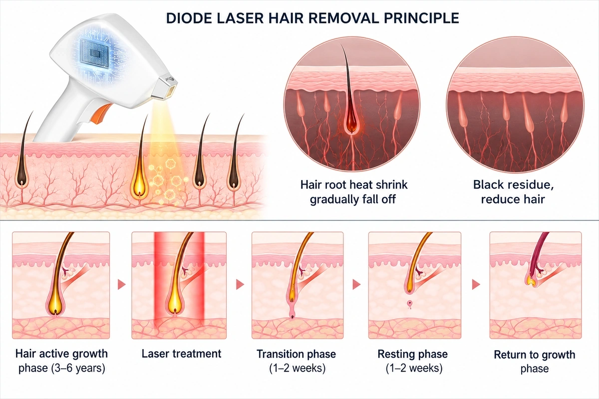 FDA Registered 808nm Diode Laser Hair Removal Machine | Emmalaser,emmalaser,FDA Registered 808nm Diode Laser Hair Removal Machine | Emmalaser