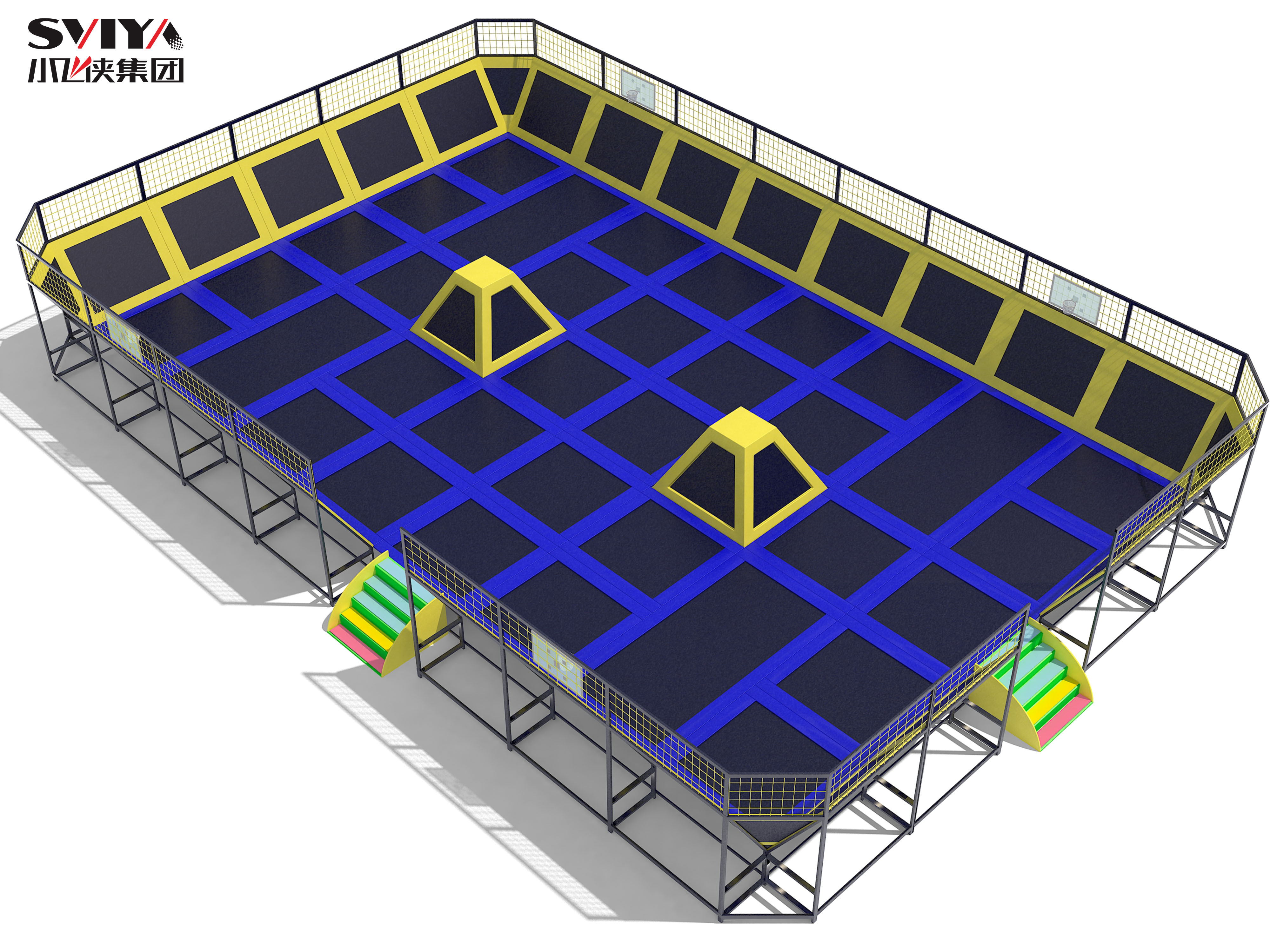 Outdoor Trampoline Park For Sale