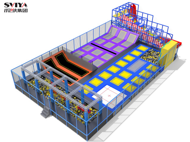 400㎡ Trampoline Park For Sale