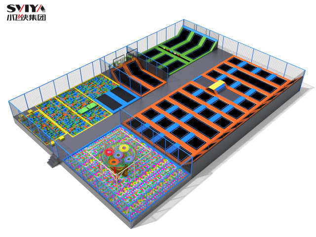 600㎡ Trampoline Park For Sale