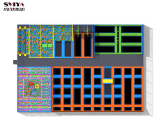 600㎡ Trampoline Park For Sale