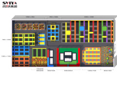 1900㎡ Trampoline Park For Sale