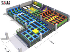 1000㎡ Trampoline Park For Sale