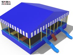 Outdoor Trampoline Park With Roof