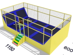 Super Adverture Trampoline Park For Outdoor