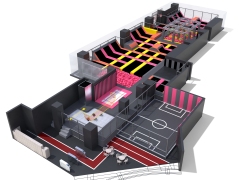 Custom Designed Trampoline Park
