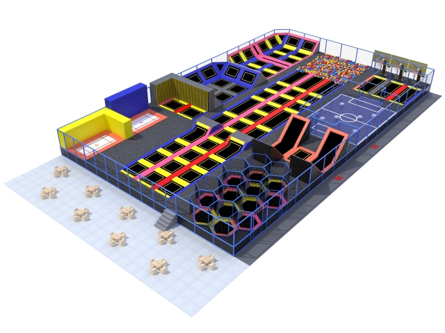 Indoor Trampoline Park Factory