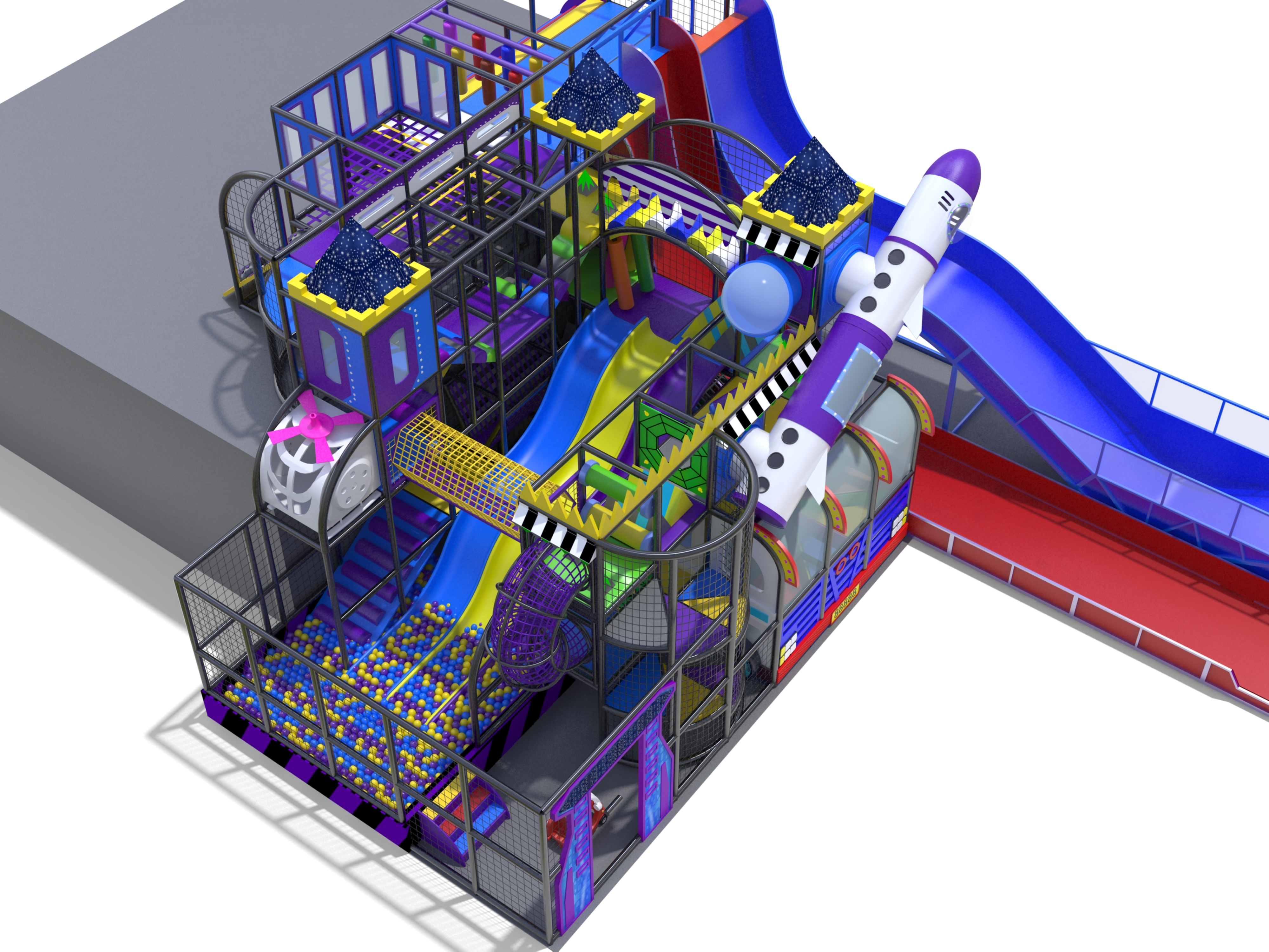 New Attraction Designed Playground