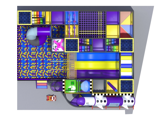 Customer Themed Indoor Playground Equipment