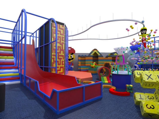 Customer Themed Indoor Playground Equipment