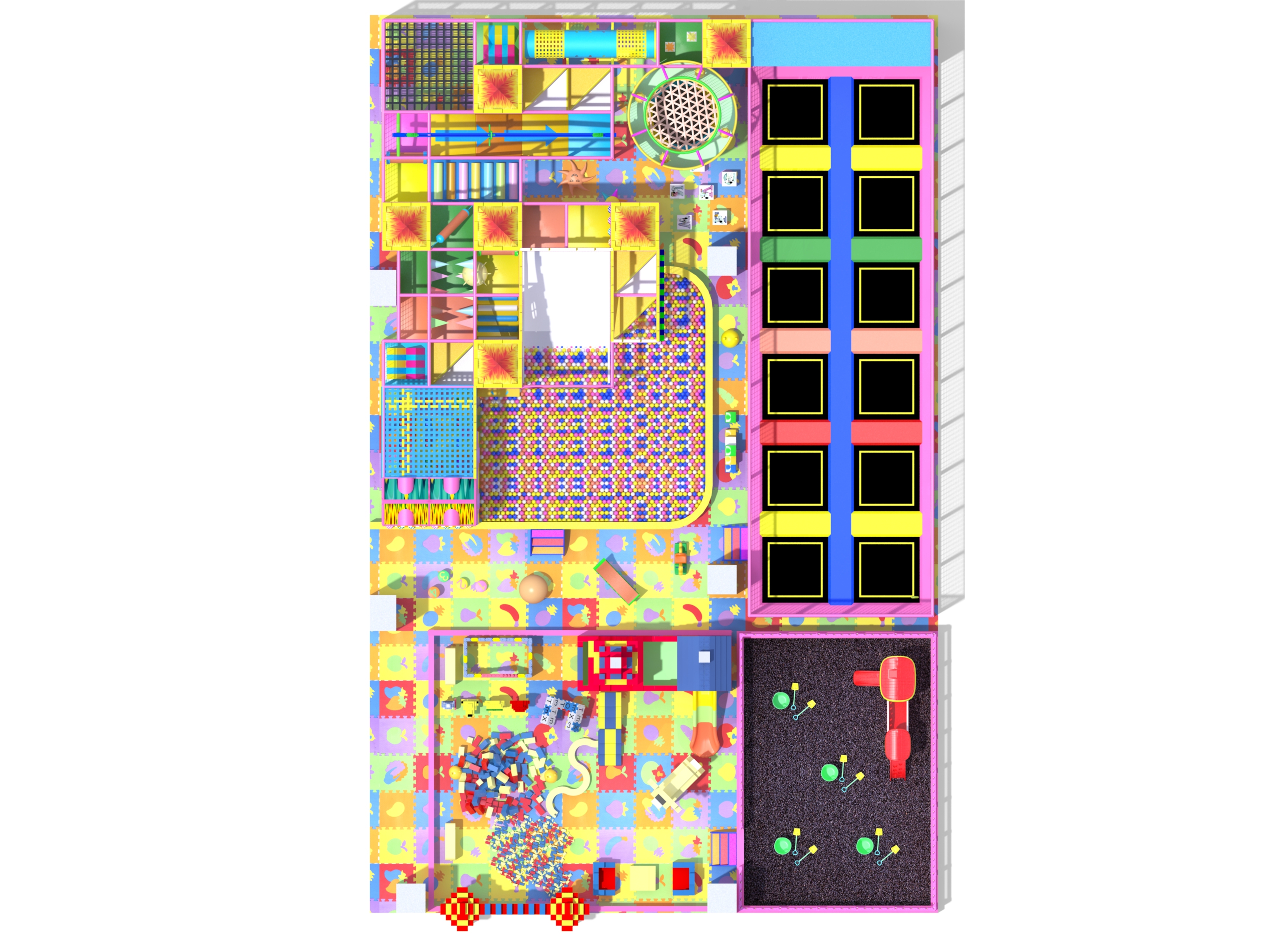 Multifunction Indoor Playground