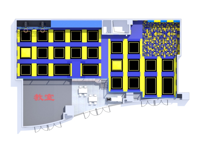 USA High Quality Style Fun Children Love Theme Indoor Playground For Kids Playground Set