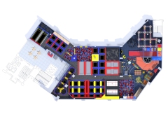 High Quality Indoor Trampoline Park with New Models Fast Shipping for Kids Sports and Play