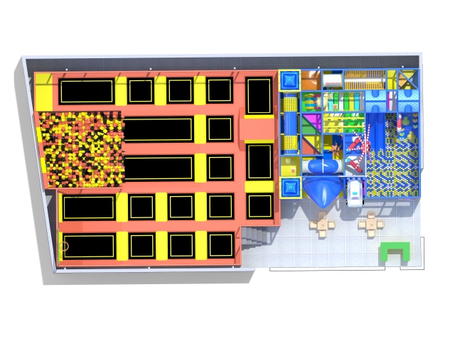 Big Trampoline Court Supplier