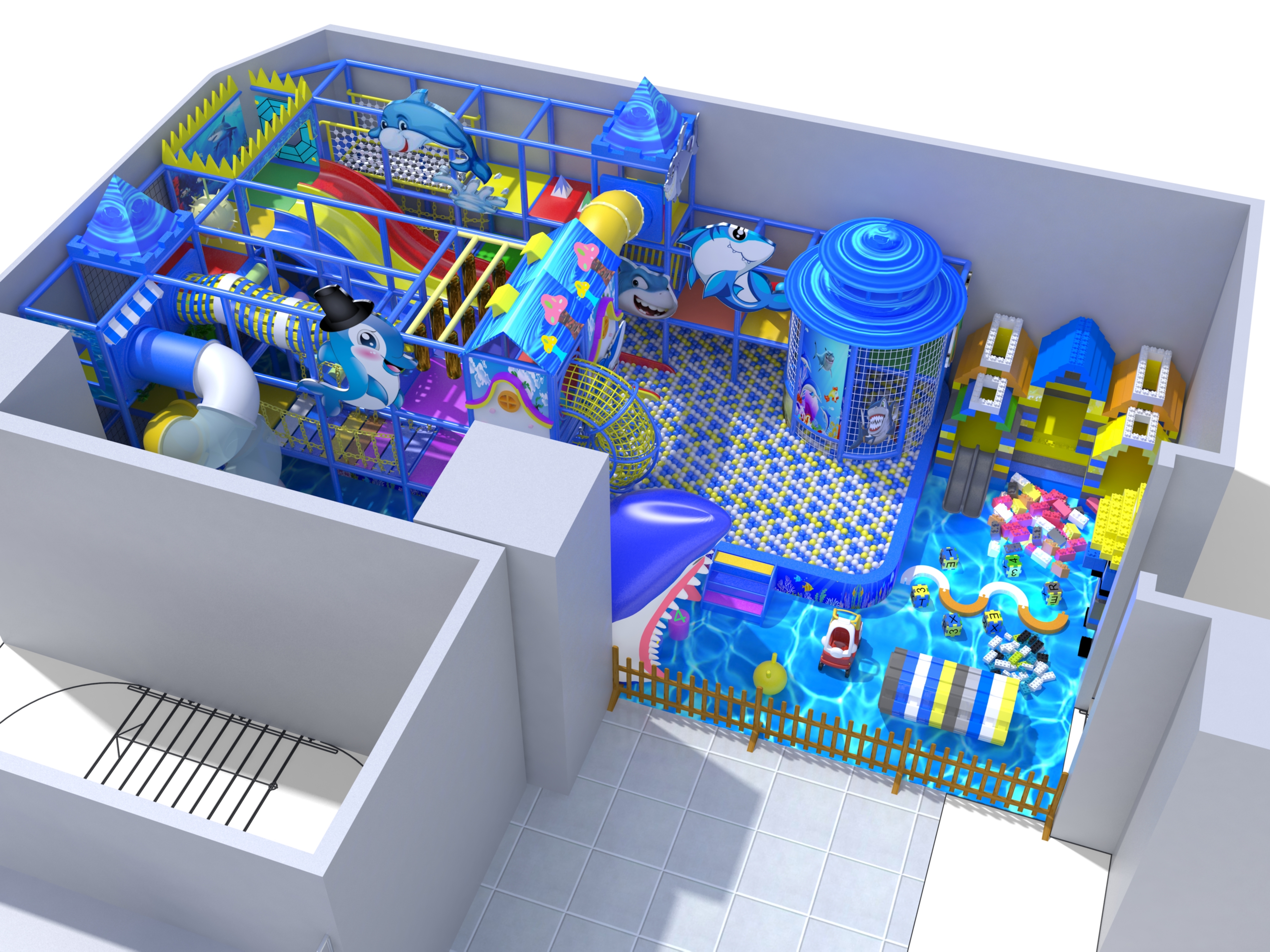 Indoor Trampoline Park With Good Price