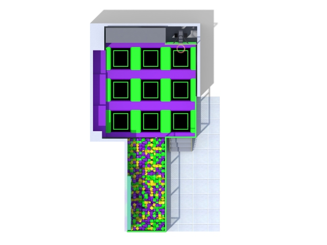 Small Trampoline Park For Shopping Mall