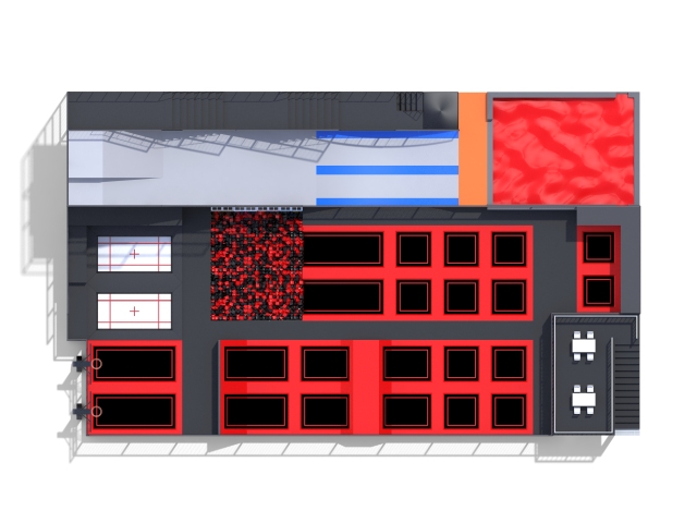 Donut Slide Trampoline Park