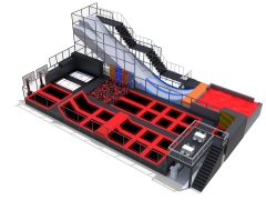 Donut Slide Trampoline Park