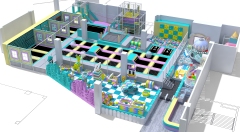 Indoor Trampoline Park Equipment