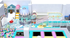 Indoor Trampoline Park Equipment