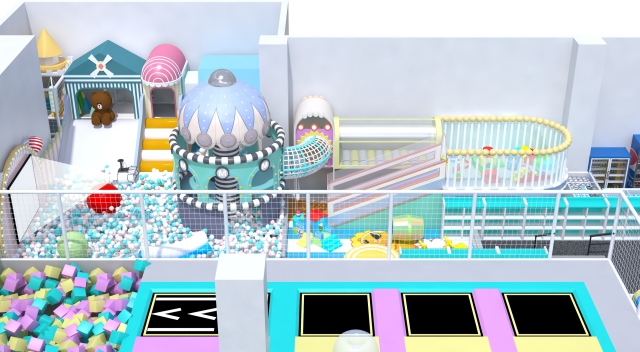 Indoor Trampoline Park Equipment