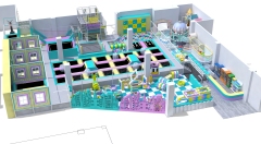 Indoor Trampoline Park Equipment