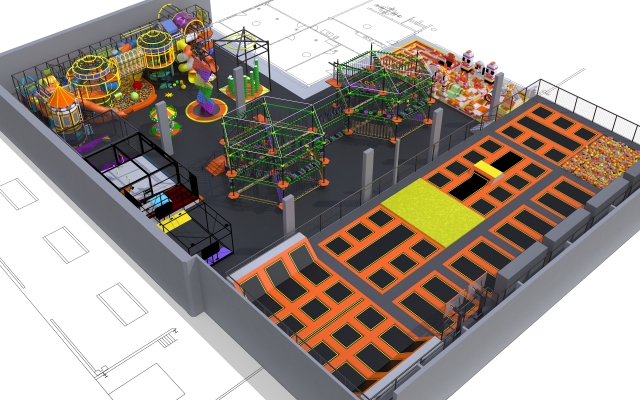 Chile Trampoline Park For Sale