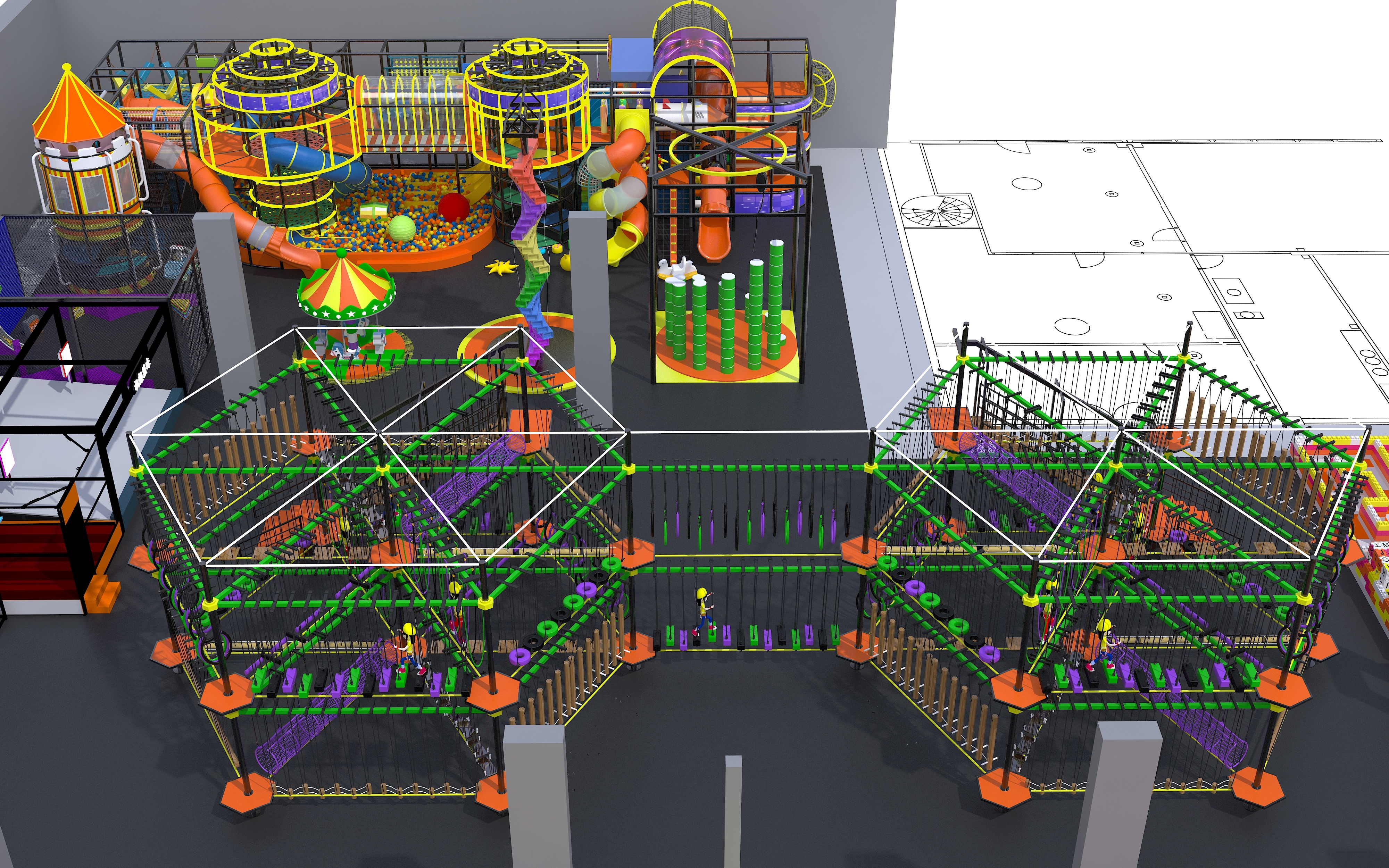 Chile Trampoline Park For Sale