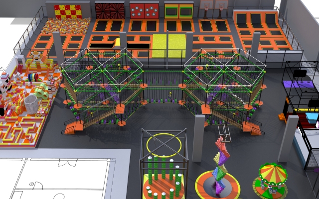 Chile Trampoline Park For Sale