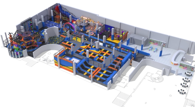 Indoor Playground and Trampoline Park