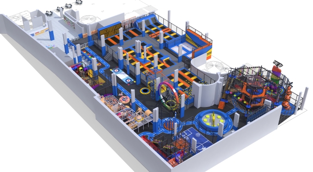 Indoor Playground and Trampoline Park