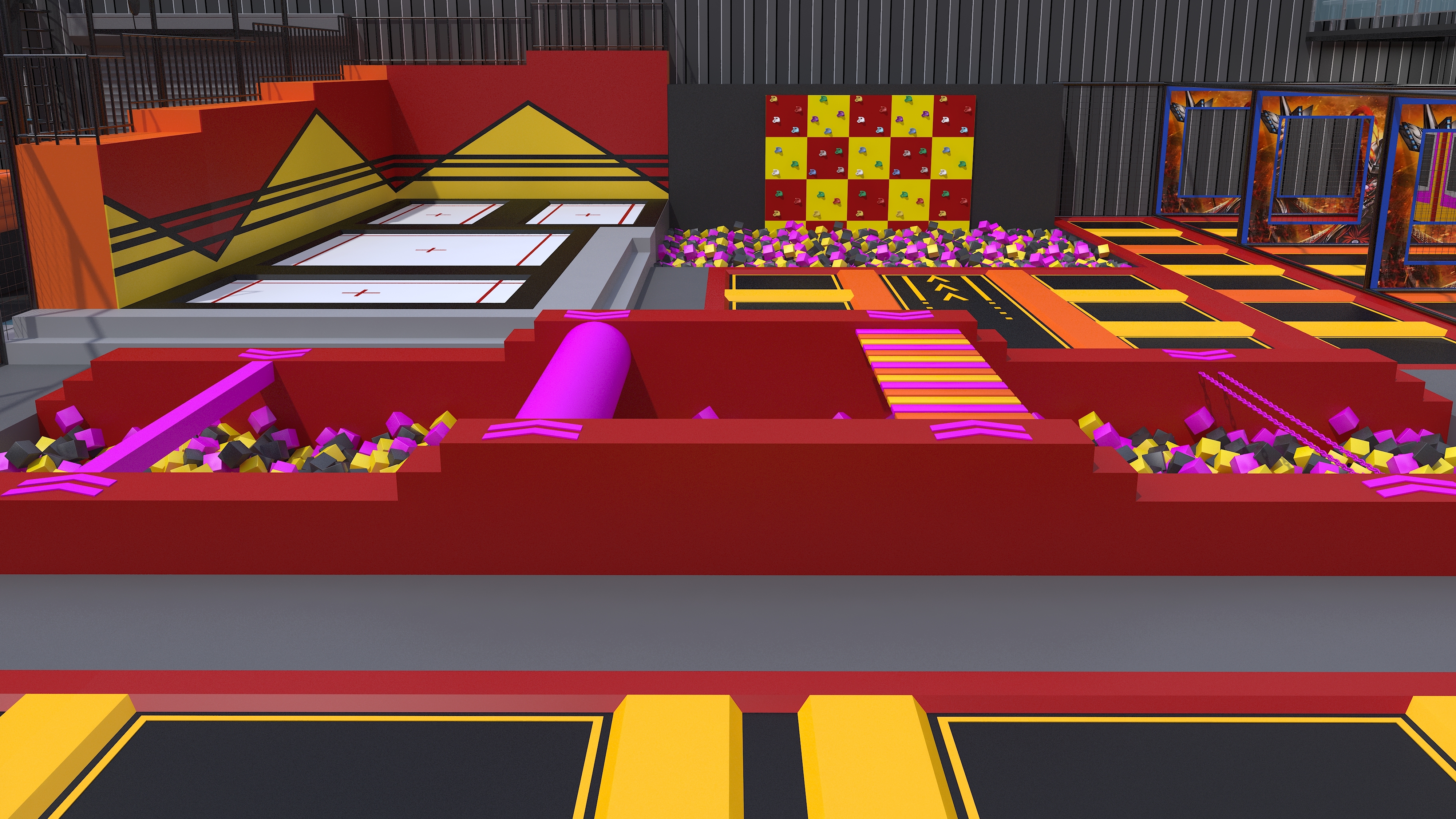 Children’s Indoor Trampoline Center