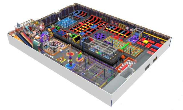 Jump Trampoline Park Indoor Playground