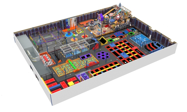 Jump Trampoline Park Indoor Playground