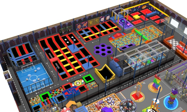 Jump Trampoline Park Indoor Playground