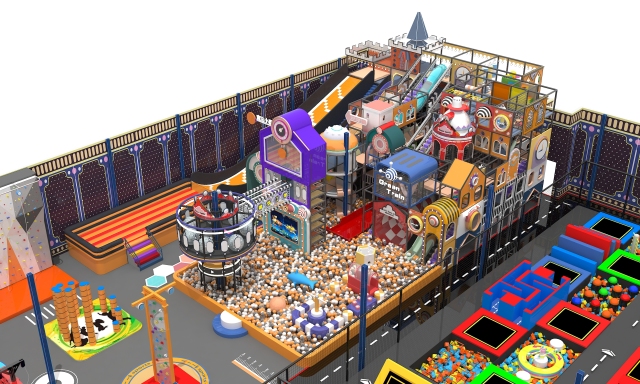 Jump Trampoline Park Indoor Playground