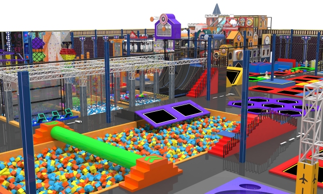 Jump Trampoline Park Indoor Playground