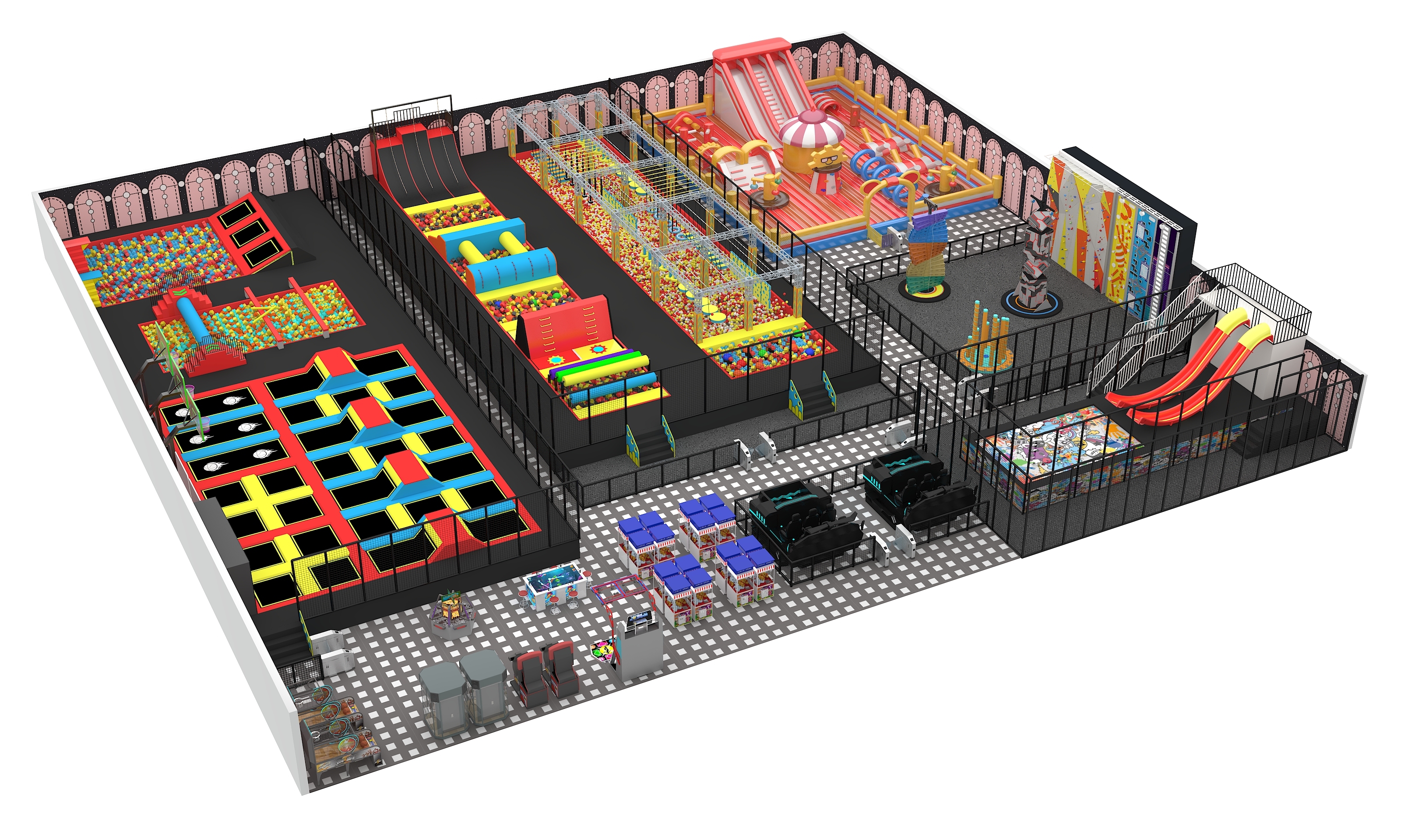 Good Price Trampoline Park For Sale