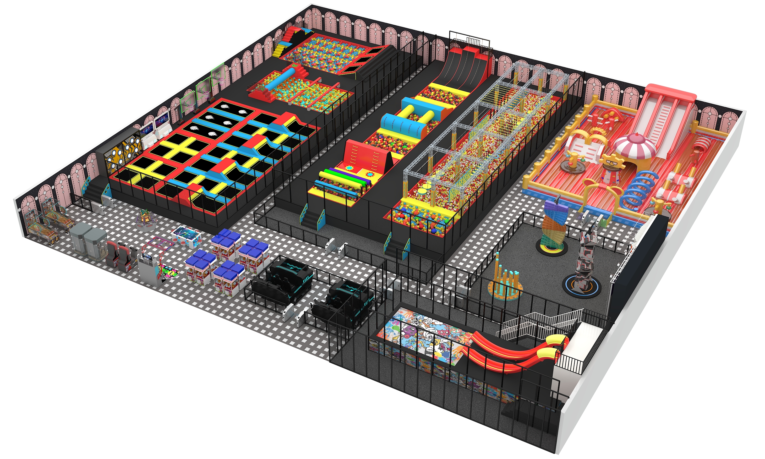 Good Price Trampoline Park For Sale