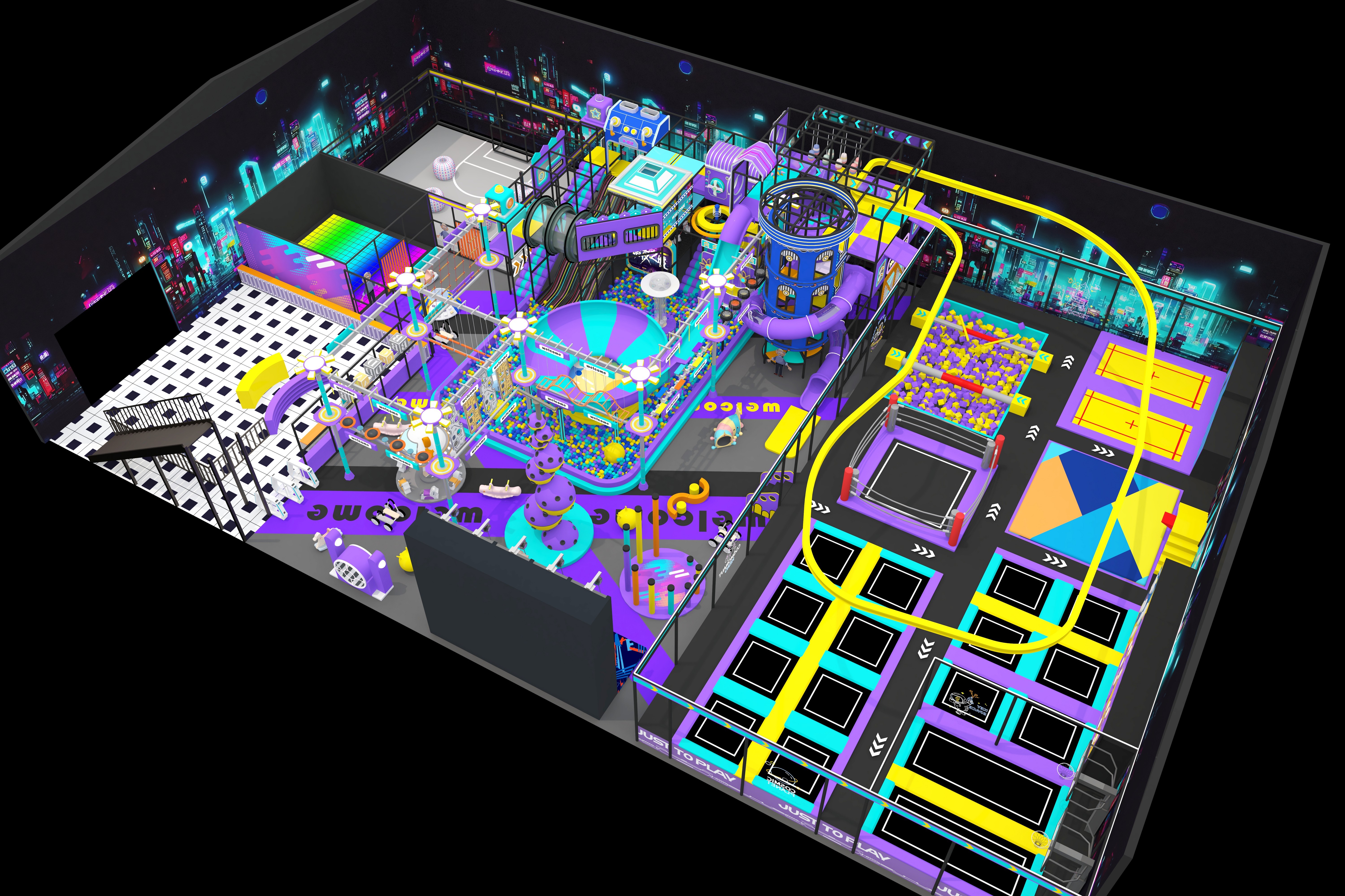 Trampoline Bounce Center