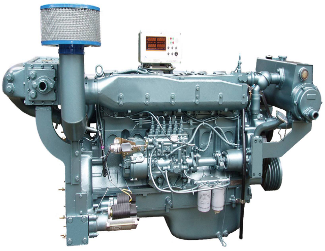 Three years quality warranty Sinotruk marine engine WD615 series with CE certificate