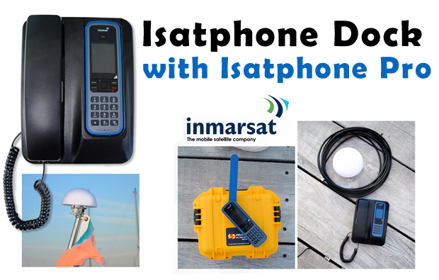 Marine Isatphone Dock for Isatphone Pro